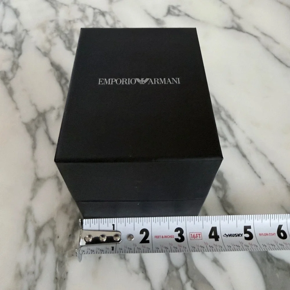 Emporio Armani Black Gift box Logo Matte Finish